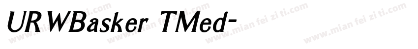 URWBasker TMed字体转换